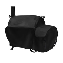 Suphomeware 70-inch grill cover front view, black