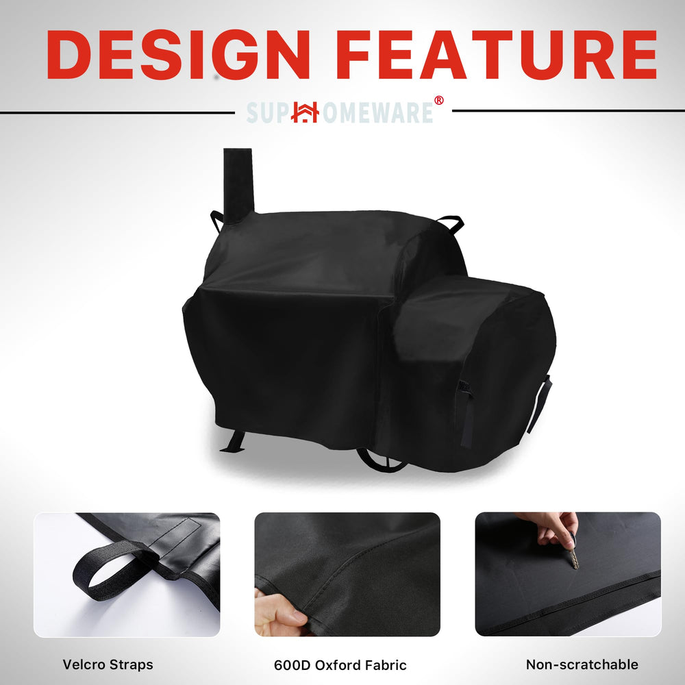 Suphomeware grill cover hanging for storage