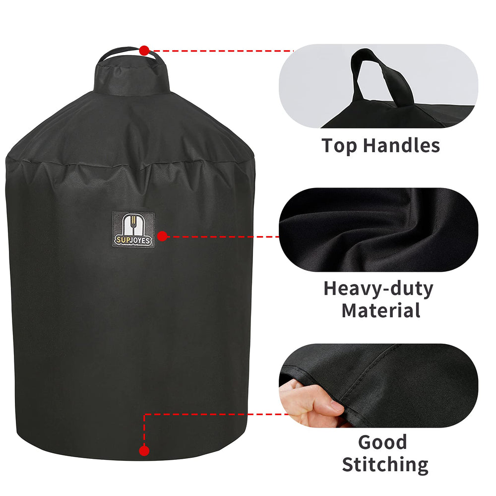 SUPJOYES Grill Cover hanging for storage
