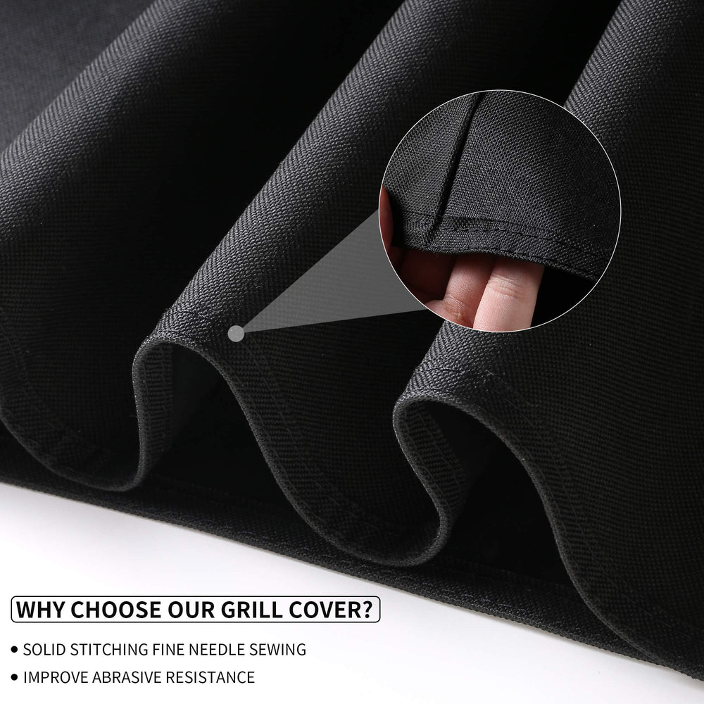 SUPJOYES Grill Cover in use on a grill