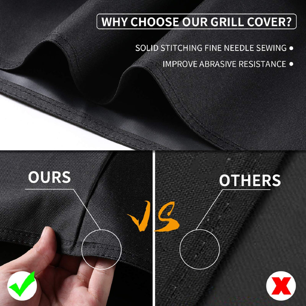 SUPJOYES grill cover made of heavy-duty 600D polyester