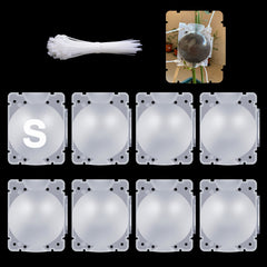 SupKing 8 pcs air layering pods transparent design front view