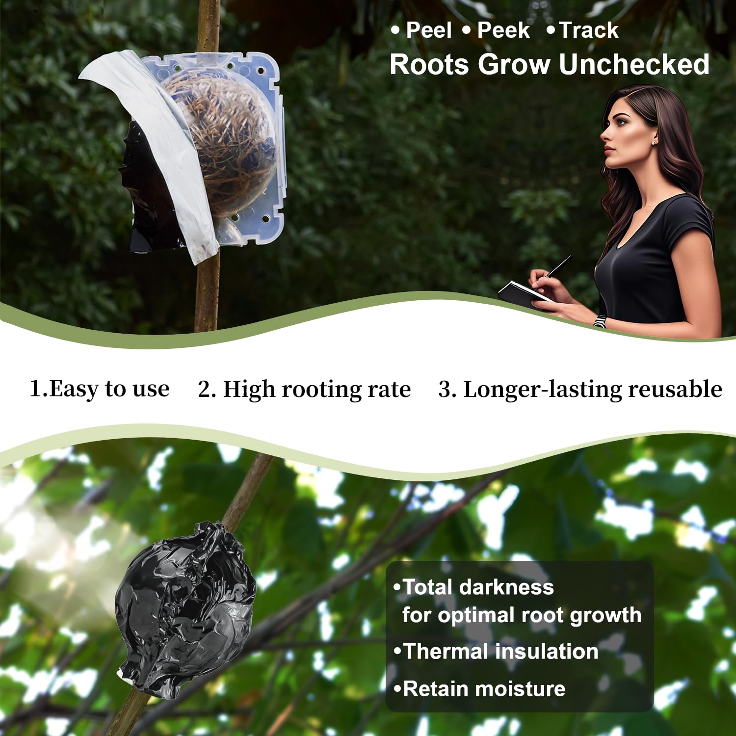 SupKing Plant Rooting Kit packaging and contents