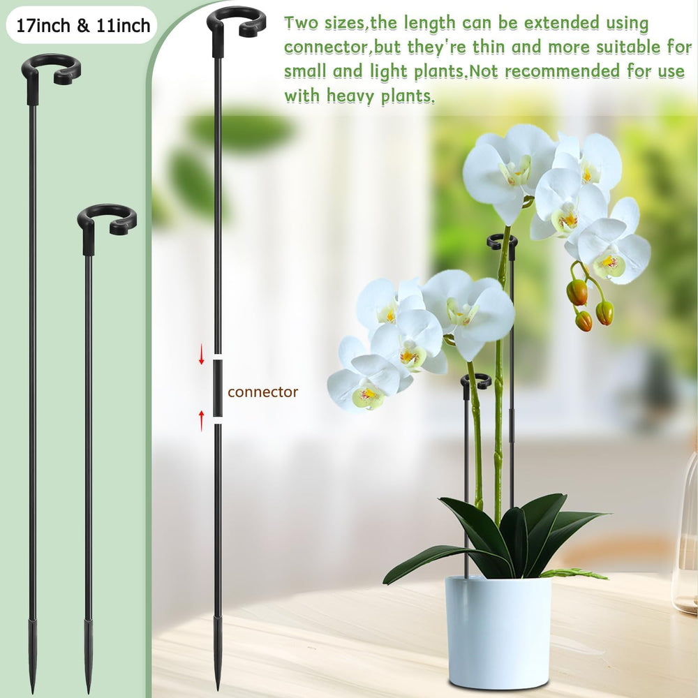 SupKing plant support stakes showing adjustable lengths