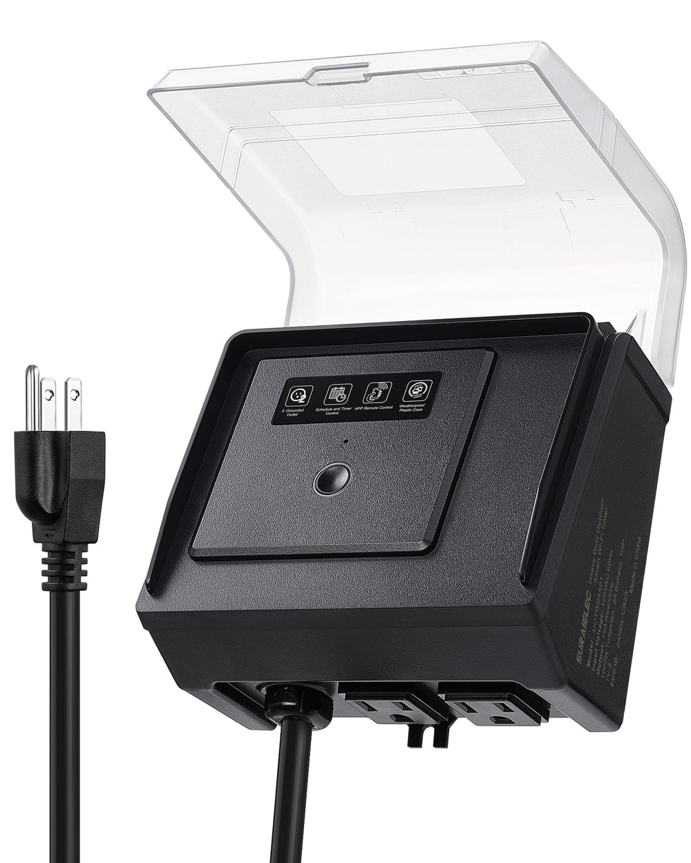 SURAIELEC WiFi Pool Timer in use with pool pump