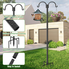 Surprizo Double Shepherds Hooks 5-prong base close-up
