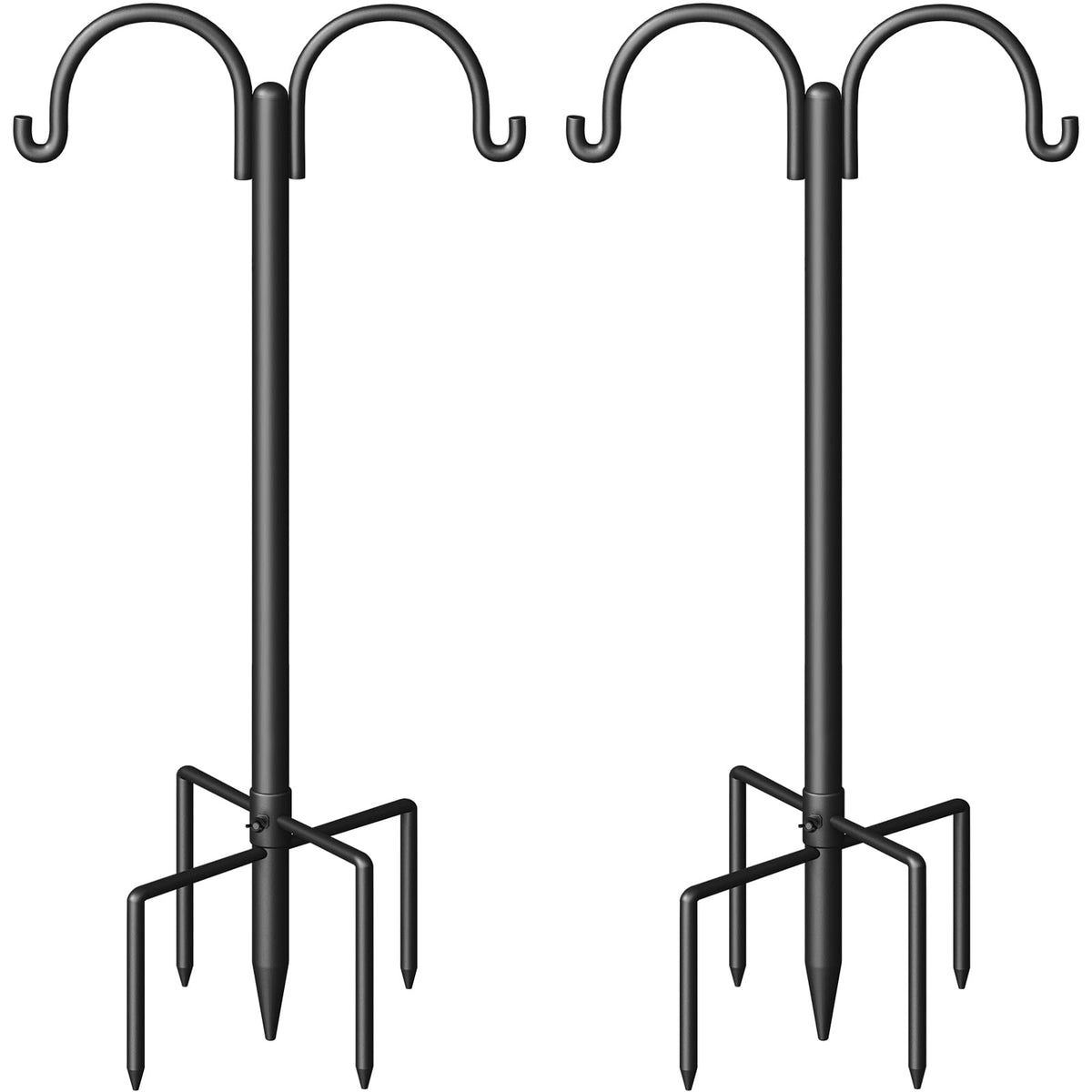 Surprizo Double Shepherds Hooks black model front view