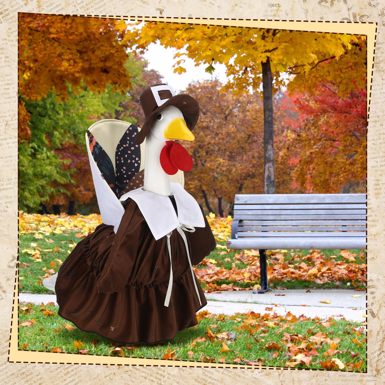 Suzile Thanksgiving Goose Outfit Set packaging display