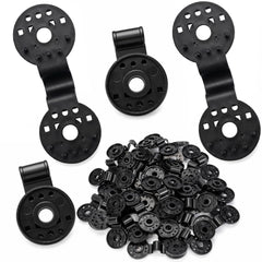 Svepndic 100 pack shade cloth clips in black color