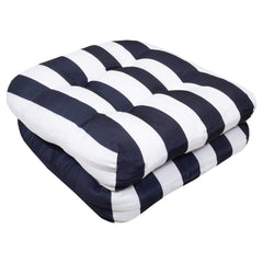 Sweet Home Collection Patio Chair Pad showing tufted design and color