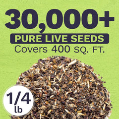 SWEET YARDS California Wildflower Mixture being planted in garden