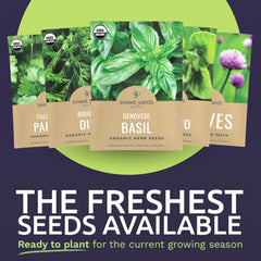 SWEET YARDS herb seeds pack with planting instructions