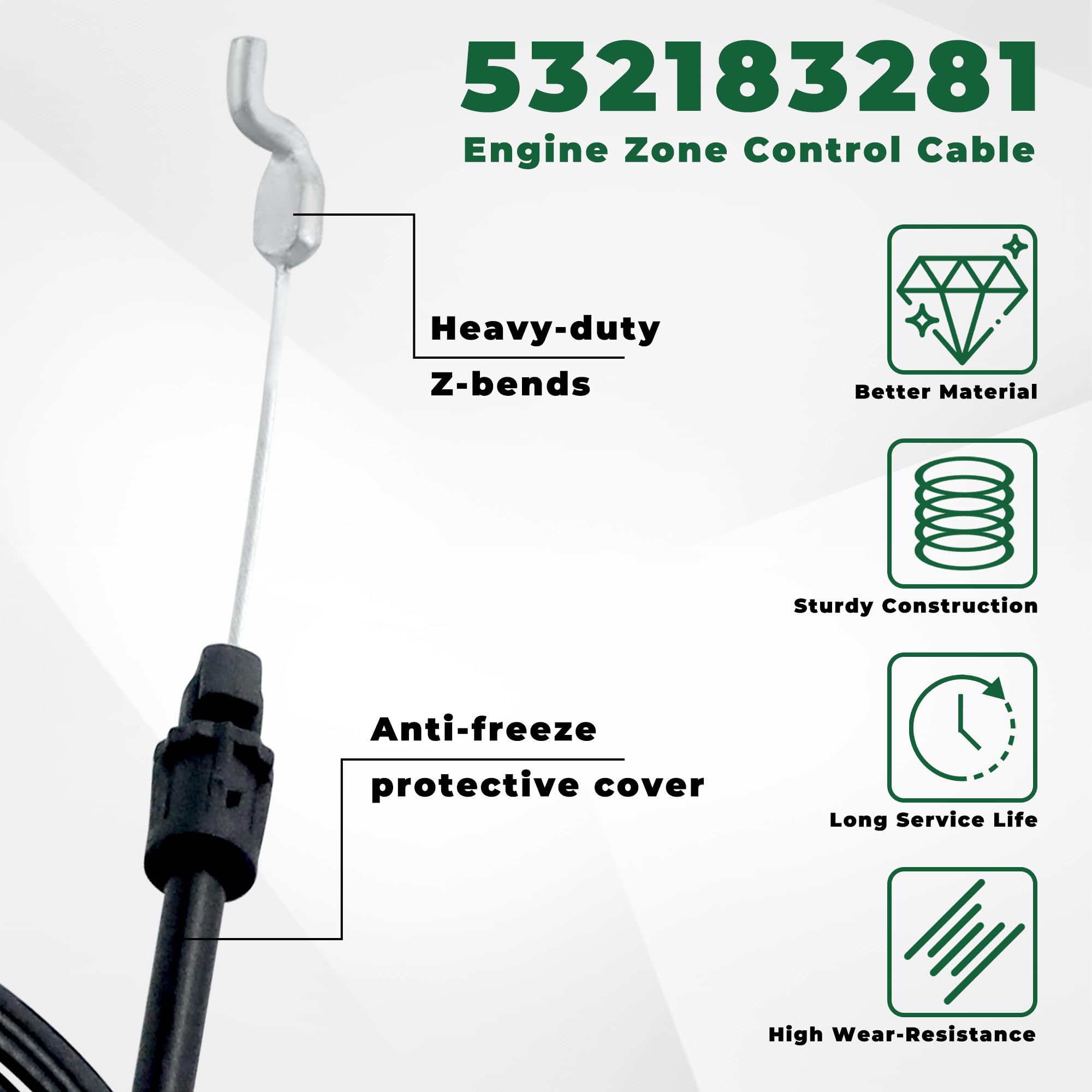 &swift Engine Zone Control Cable side view