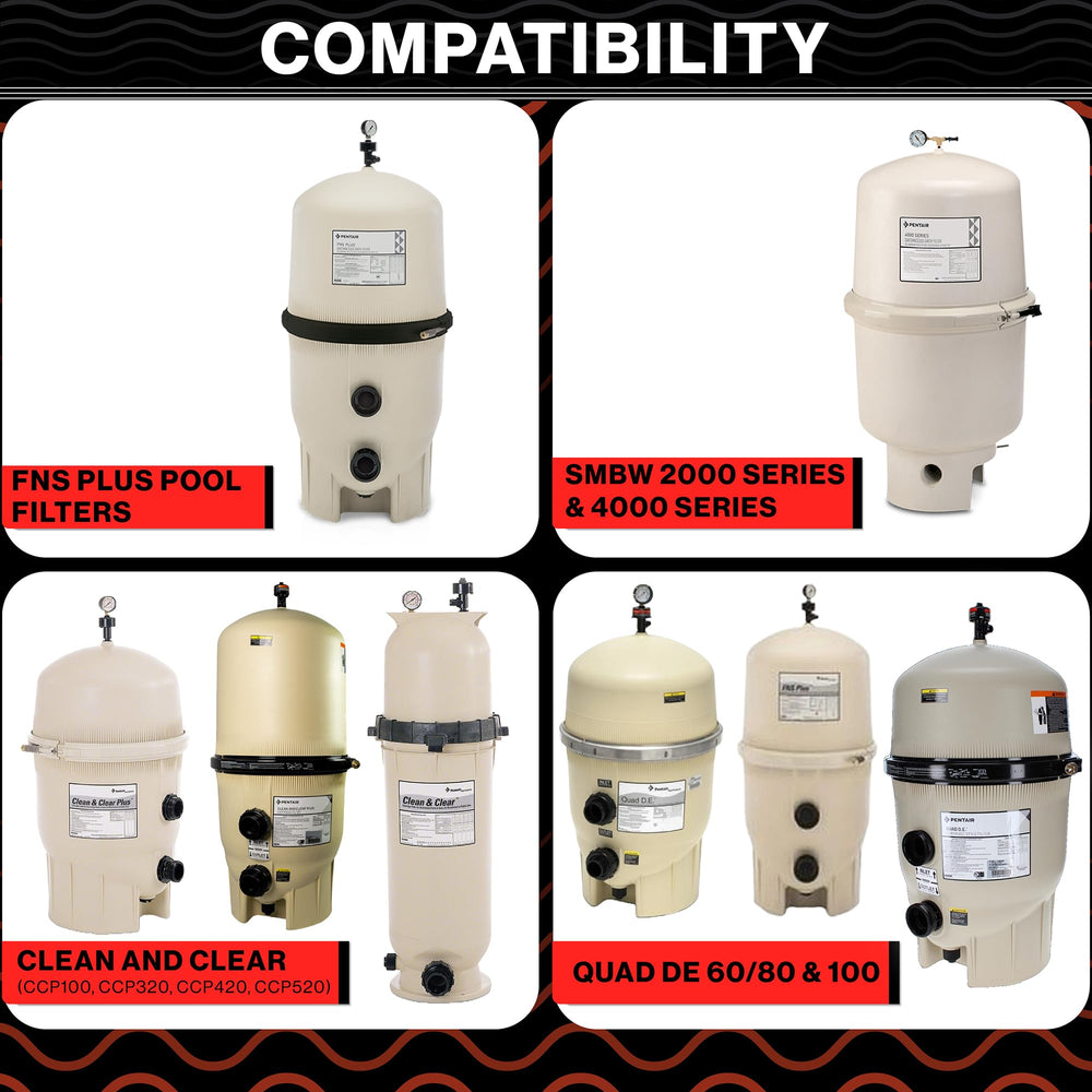 Swimables air relief valve compatible with Pentair filter