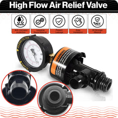 Swimables air relief valve dimensions 3x4x3 inches