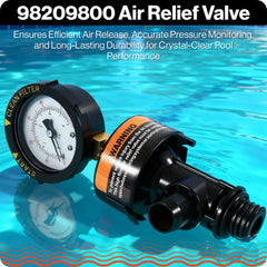 Swimables air relief valve packaging details