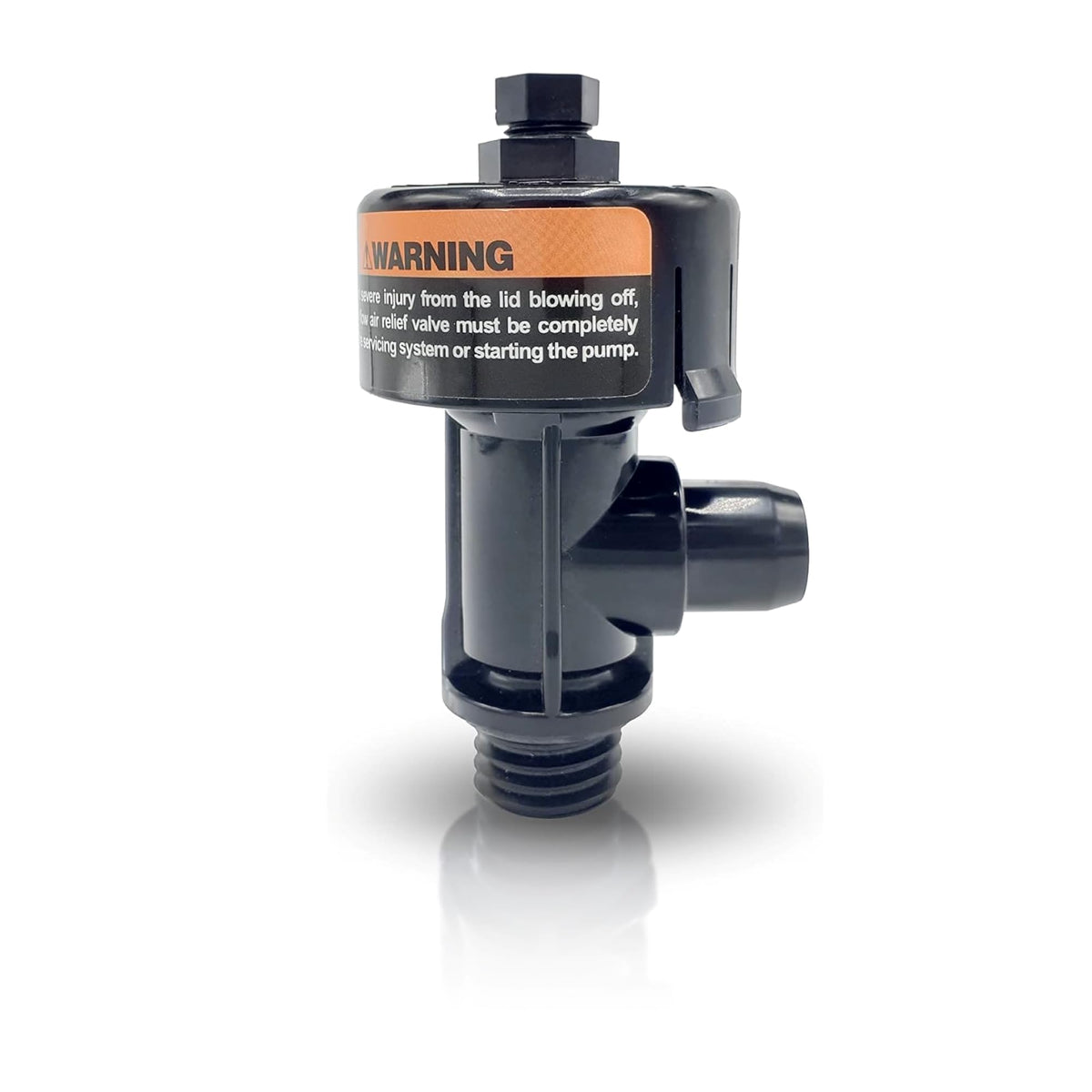 Swimables High Flow Manual Air Relief Valve front view