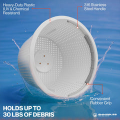 Swimables Pool Skimmer Basket back view