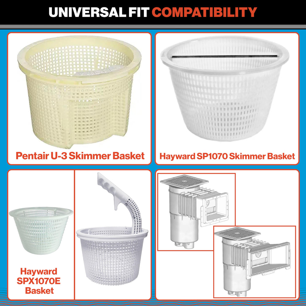 Swimables Pool Skimmer Basket dimensions measurement