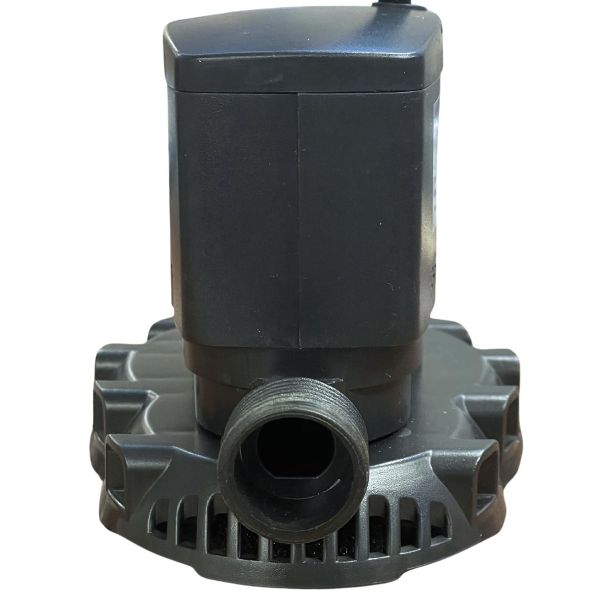 Swimline Cover Pump front view showing electric model and power cord