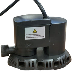 Swimline Cover Pump packaging showing features and specifications