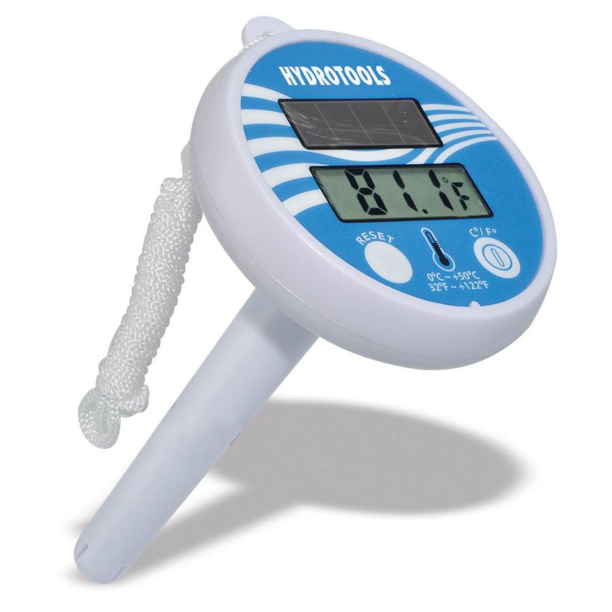 Swimline Floating Digital Thermometer with solar powered LCD display