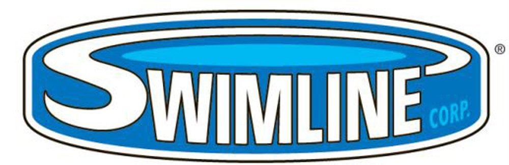 Swimline Hand Leaf Skimmer Net in action cleaning pool surface