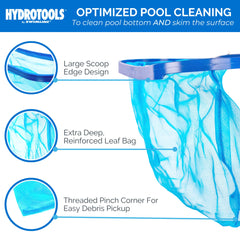 Swimline Hydrotools Leaf Net 8015 deep mesh bag for debris