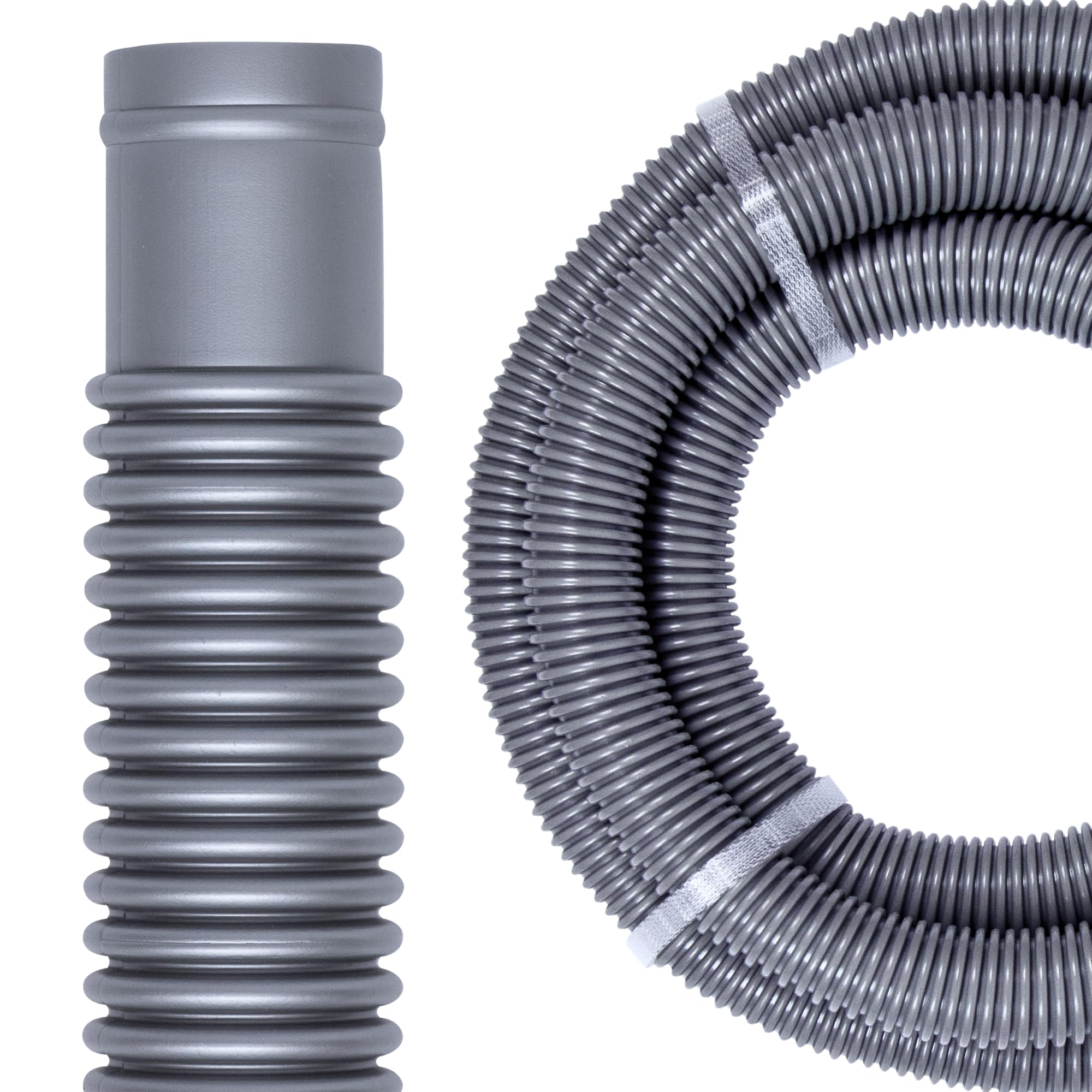 Swimline Hydrotools Pool Filter Connection Hose 1.25 inch x 6 foot front view