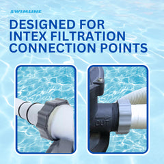 Swimline Hydrotools pool hose adjustable cuff detail