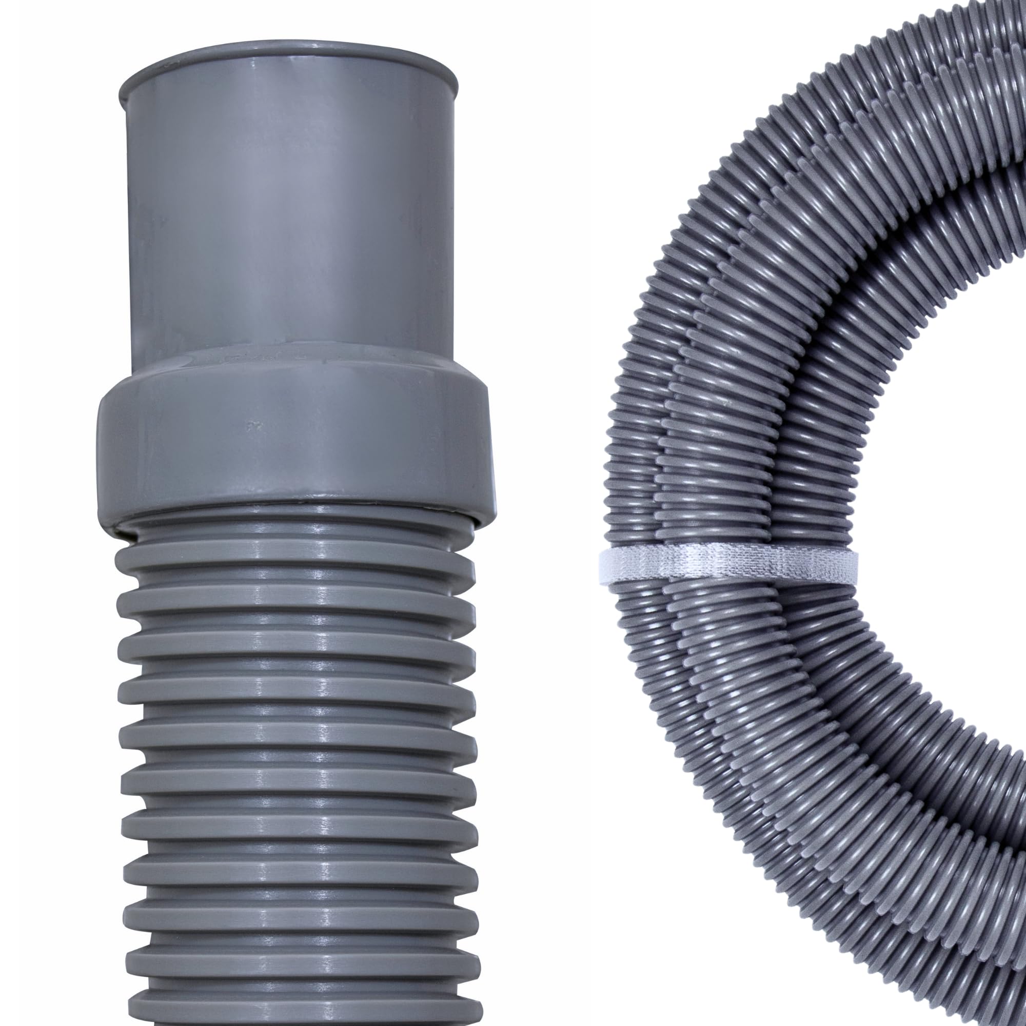Swimline Hydrotools Pool Pump Filter Connection Hose, 1.25 inch x 9 feet, front view
