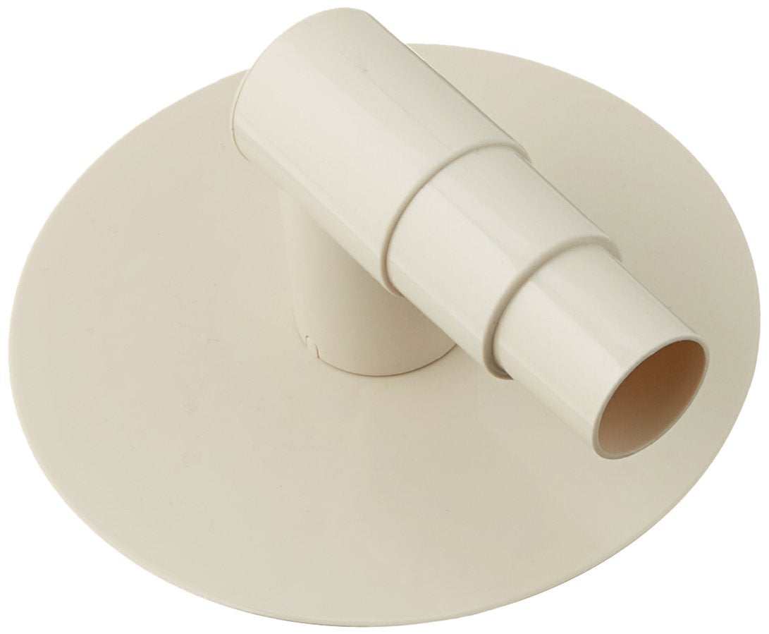 Swimline Hydrotools Replacement Elbow and Plate Vacuum Adaptor in White