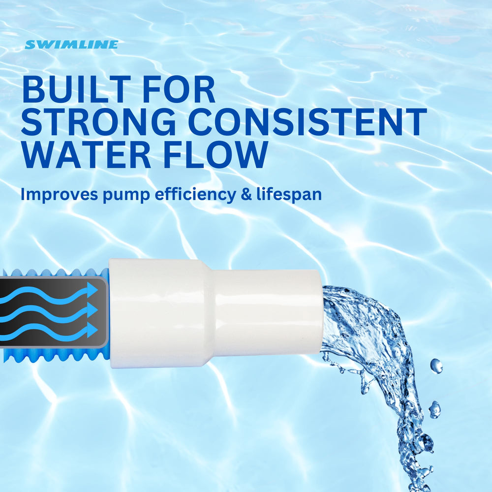 Swimline HydroTools Vacuum Hose during pool cleaning