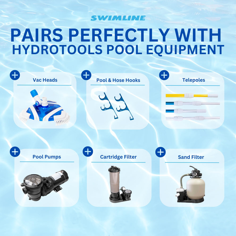 Swimline HydroTools Vacuum Hose packaging and specifications