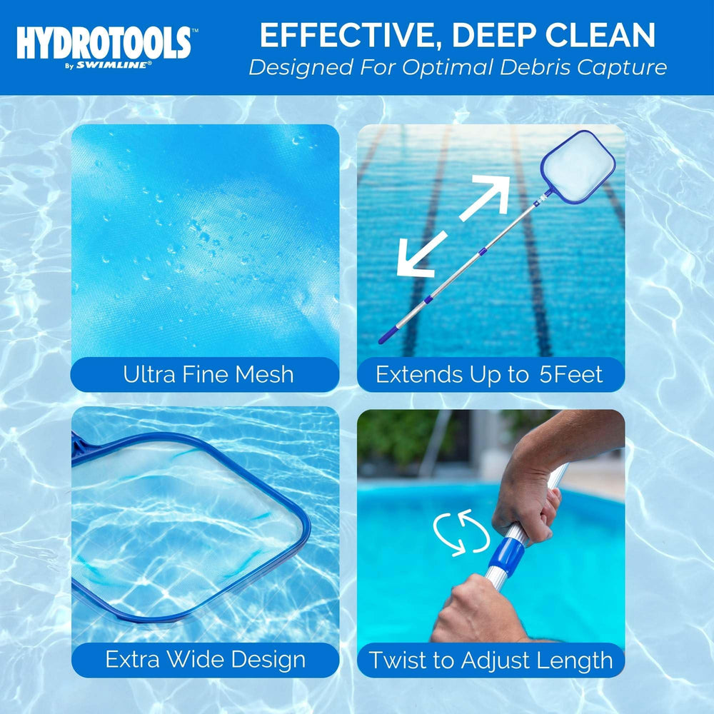 Swimline Leaf Skimmer Net Snap-Adapt attachment point