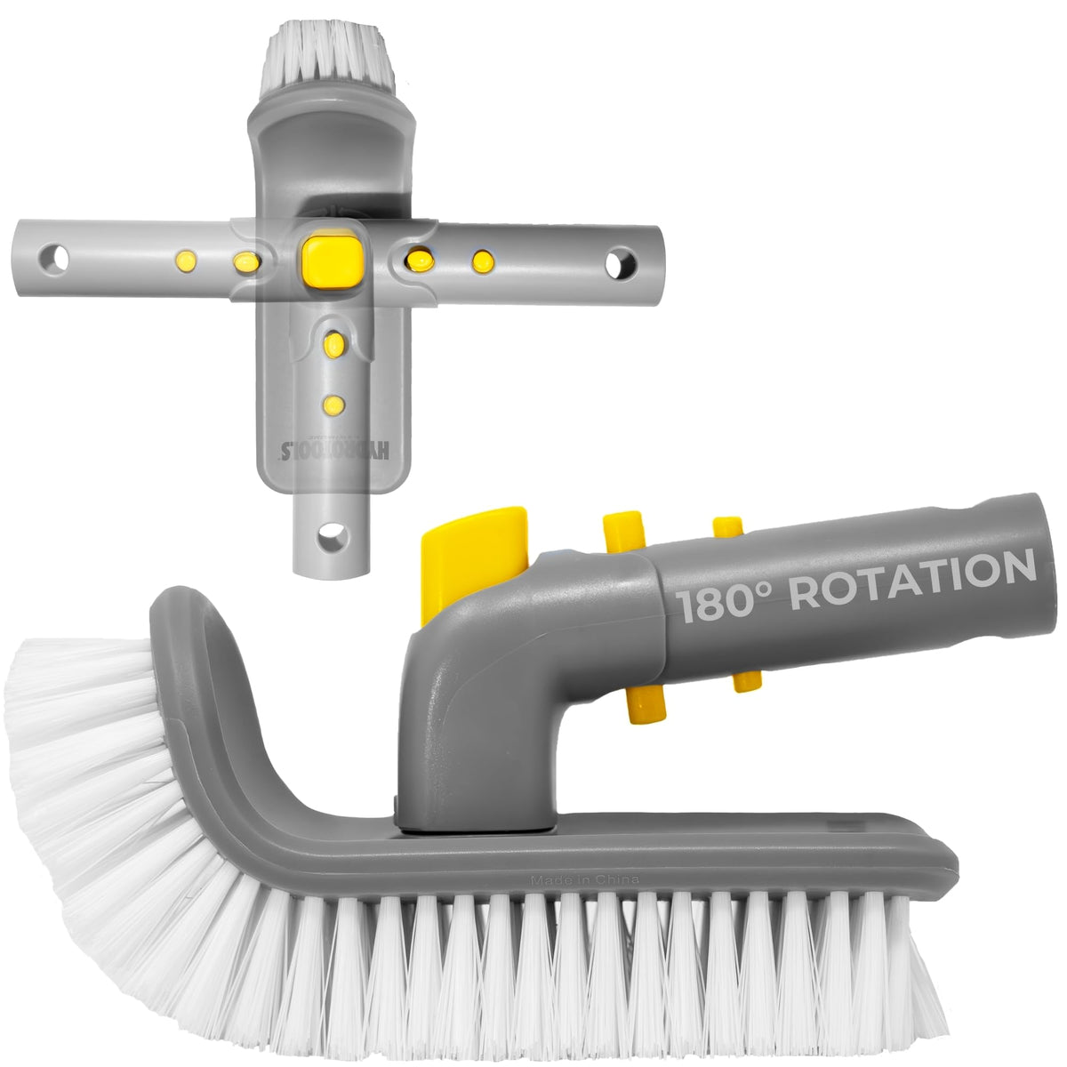 Swimline Pool Brush 180-degree swivel design front view