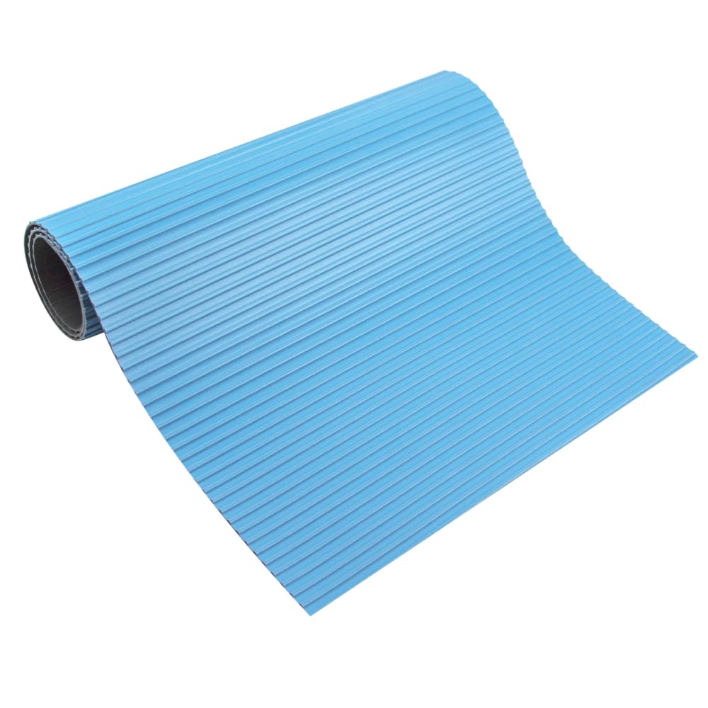 Swimline Pool Ladder Mat 9 x 30 in. Blue front view