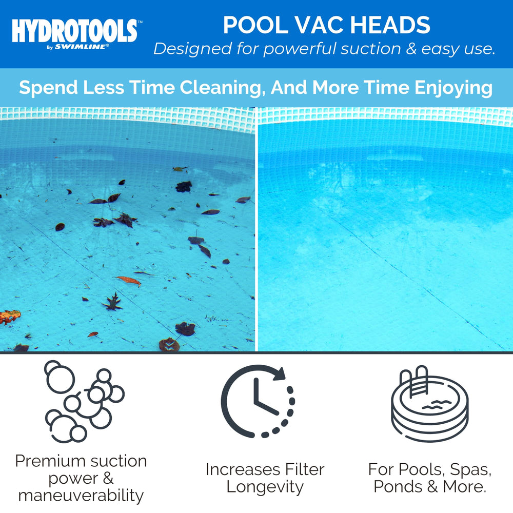 Swimline Pool Vacuum Head Butterfly Design with hose connection