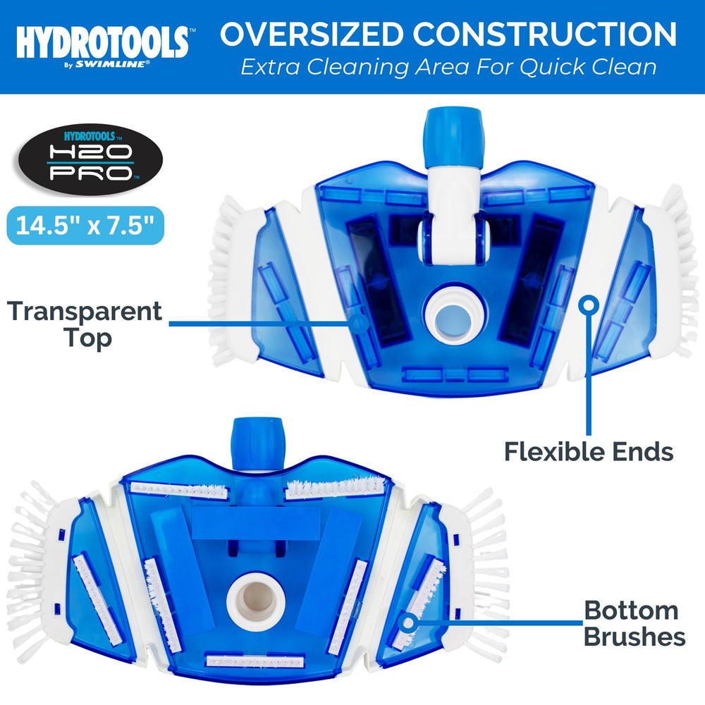 Swimline Pool Vacuum Head Butterfly Flex in pool water