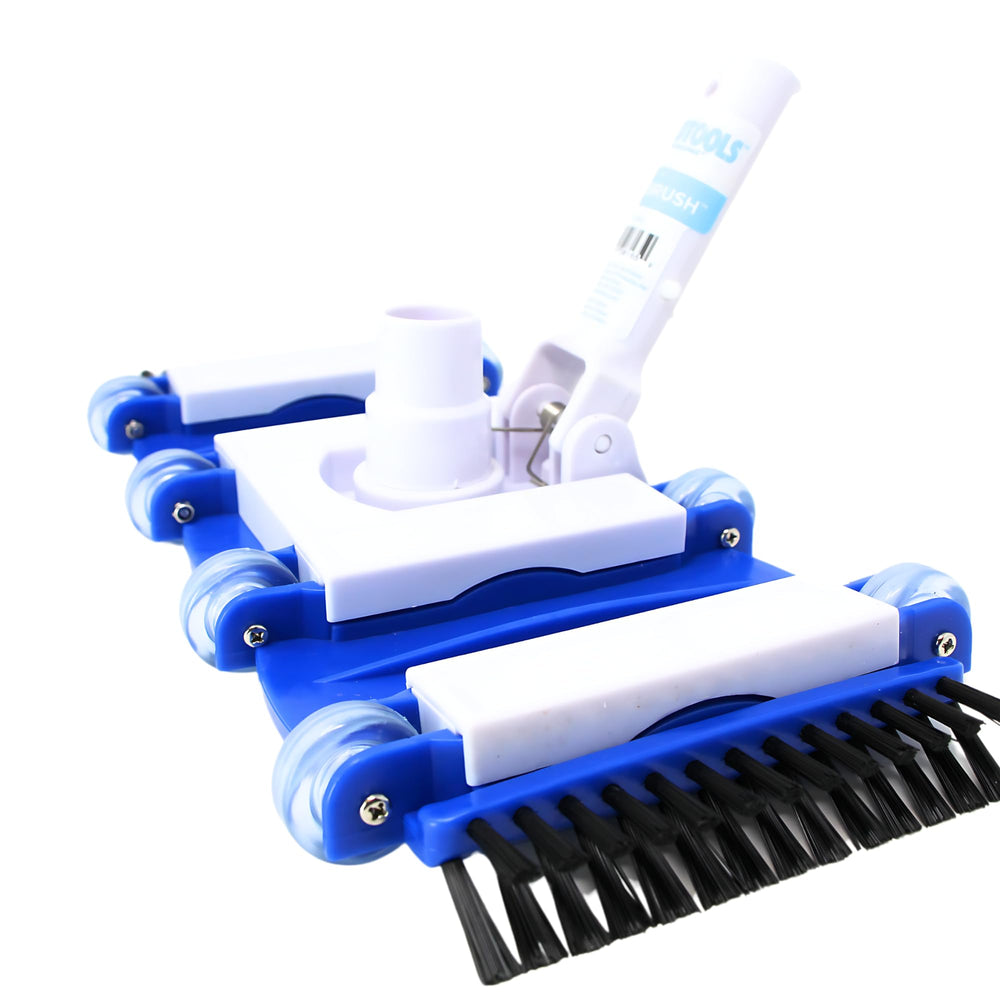 Swimline Pool Vacuum Head with a telescopic pole attachment
