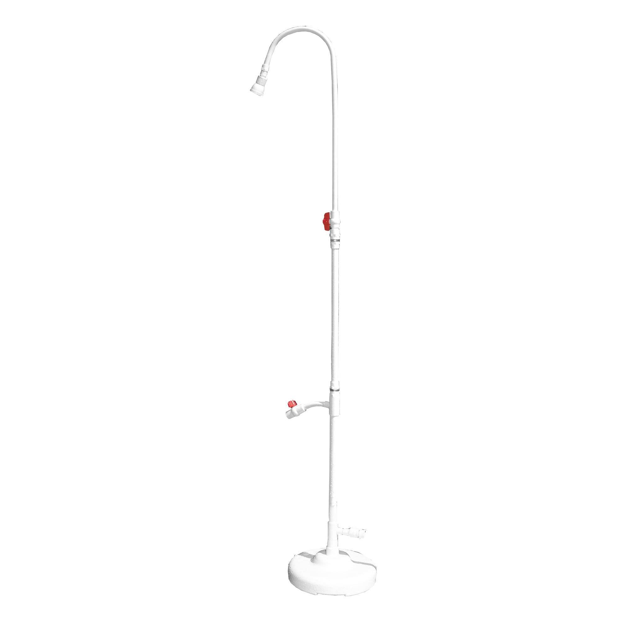 Swimline Poolside Shower with adjustable shower head front view