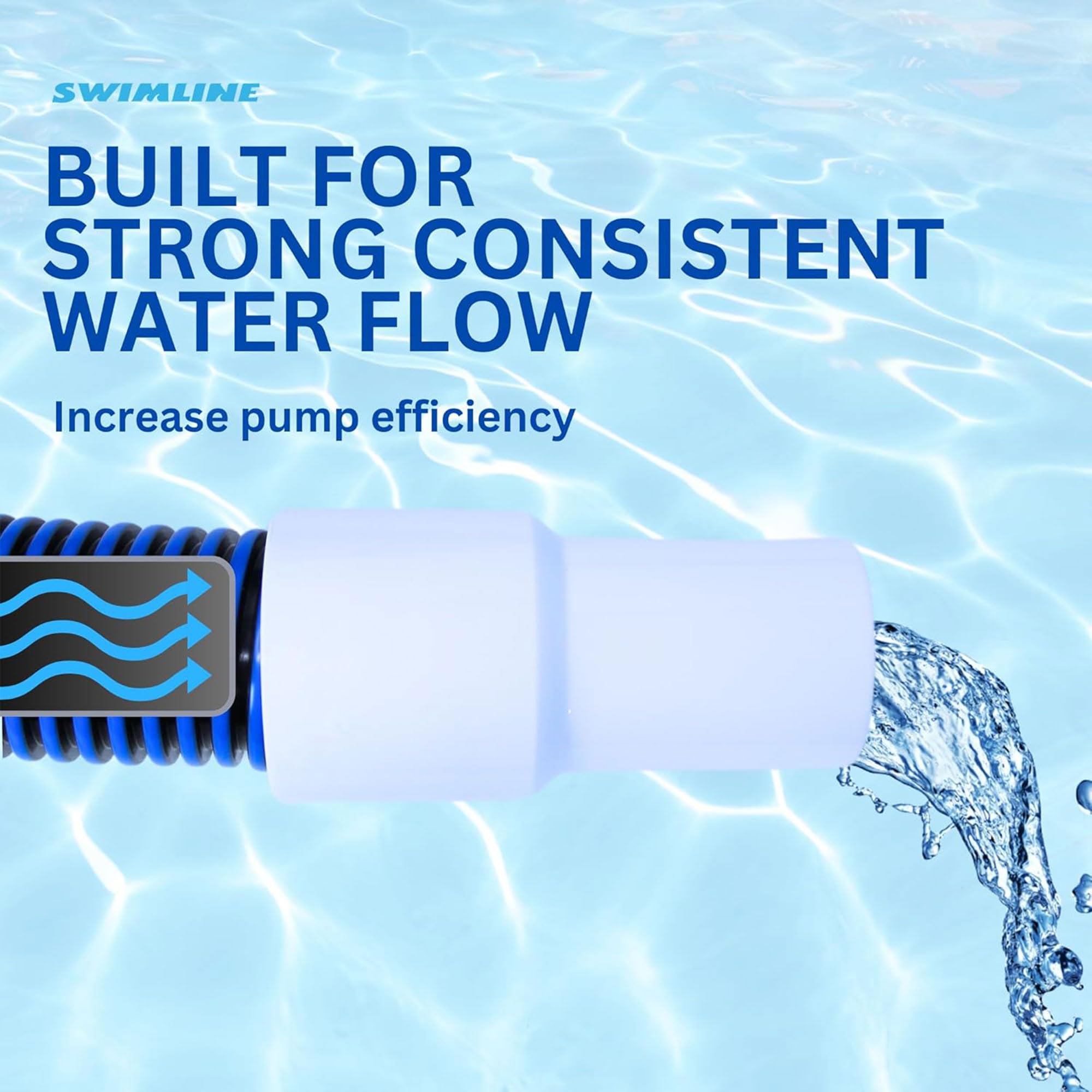 Swimline Premium Vacuum Hose 1.5'' X 35' packaging front