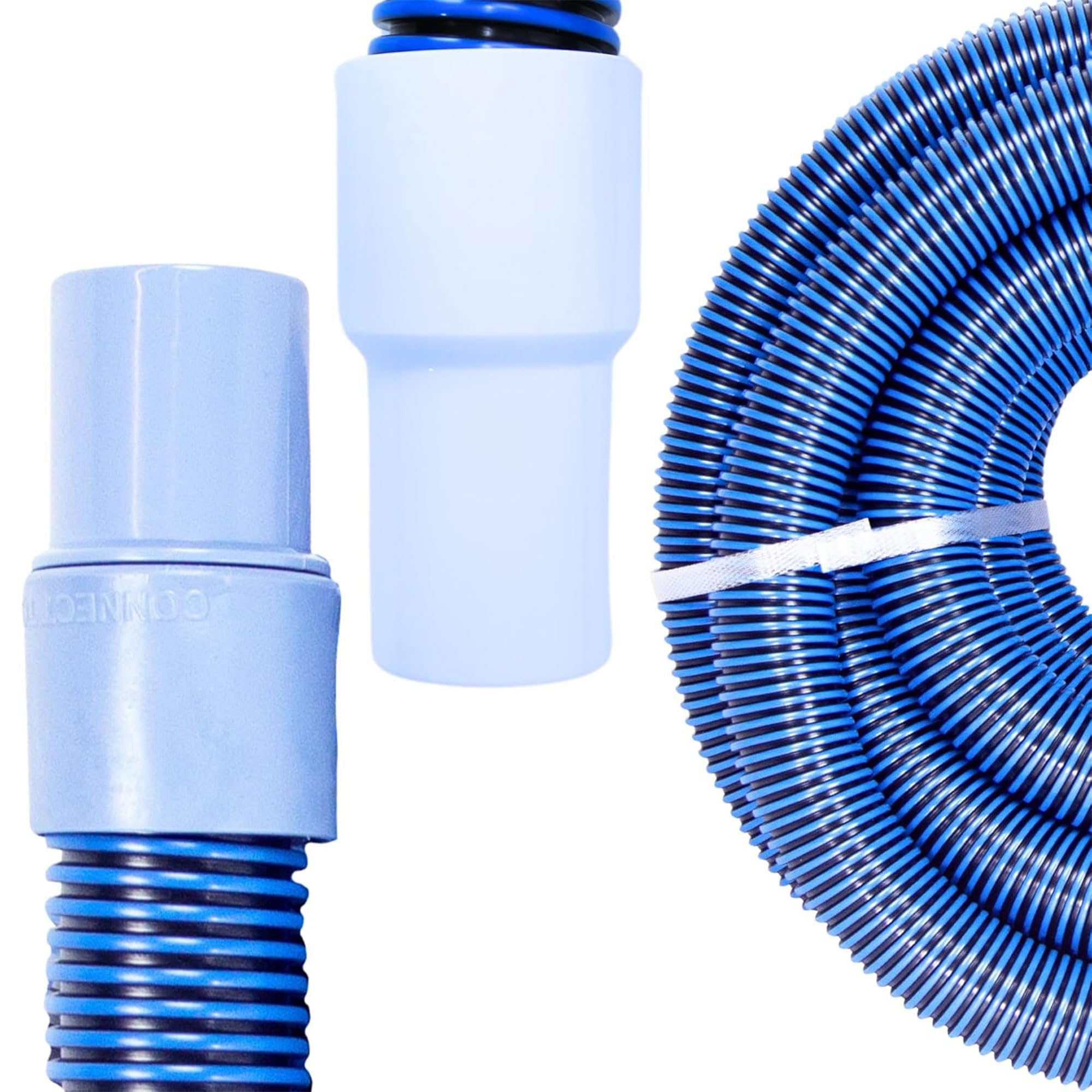 Swimline Premium Vacuum Hose 1.5'' X 35' with swivel cuff front view