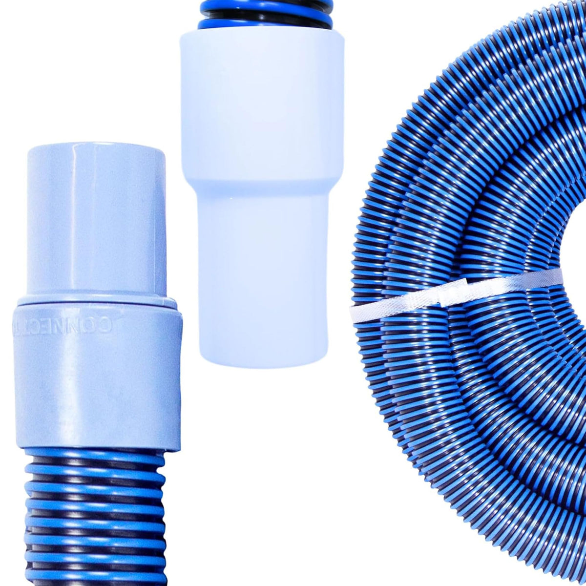 Swimline Premium Vacuum Hose 1.5'' X 35' with swivel cuff front view