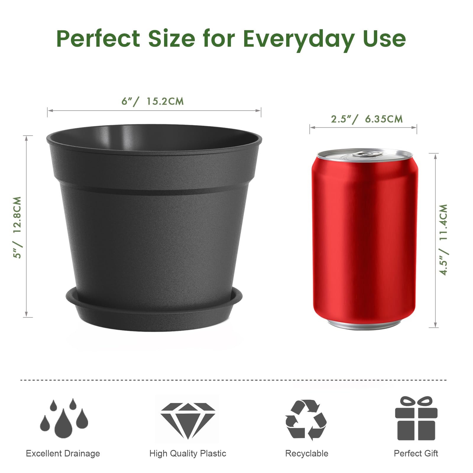 SwinDuck plant pots used for indoor herb garden