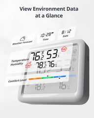 SwitchBot Meter Pro side view with adjustable stand