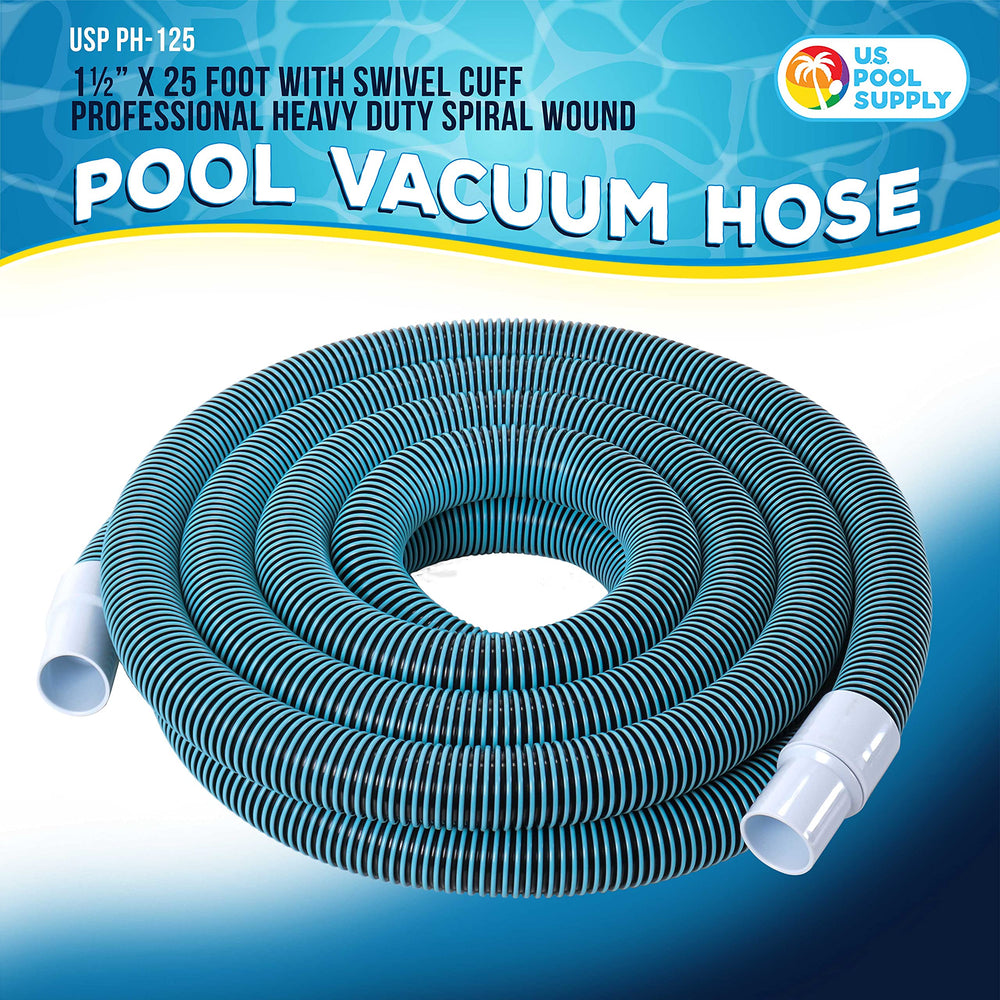 Swivel cuff of U.S. Pool Supply Pool Vacuum Hose for kink-free use