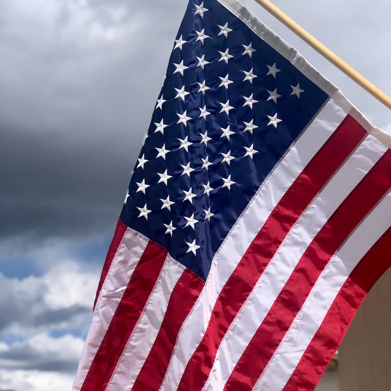 SYII American Flag 4x6 ft on display for Independence Day