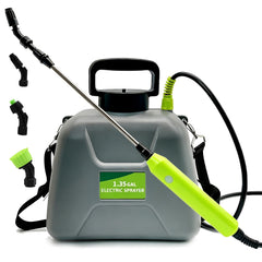 SYITCUN Battery Powered Sprayer front view in gray