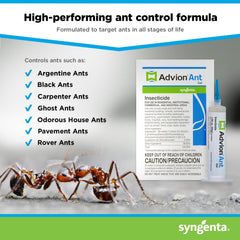 Syngenta Advion Ant Gel Bait 30g application process